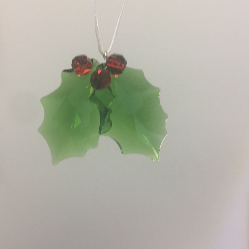 Swarovski holly ornament - Picture 2 of 2